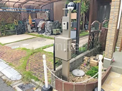 機能門柱 照明なし  LIXIL アクシィ1型 パターン2 