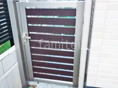 片開き 門扉 LIXIL 木製調 AB ウッディYS3型 