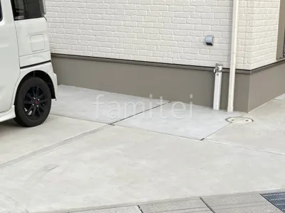 土間コンクリート 伸縮目地