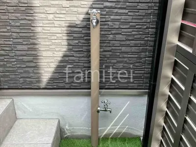 立水栓 東洋工業 ウォータービュー マルコ 蛇口2口