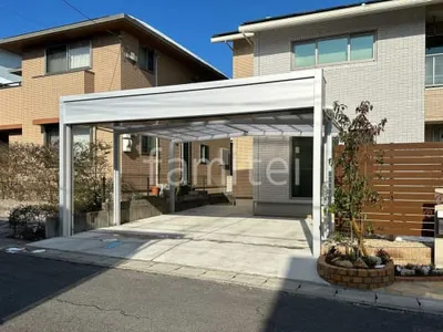 独立シャッター2台ワイド  LIXIL シャッターS Fタイプ 電動式 