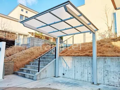 サイクルポート 自転車バイク屋根 LIXIL ネスカＦ フラット屋根