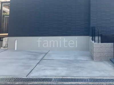 駐車場ガレージ床 土間コンクリート 伸縮目地