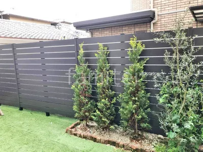 人工木・樹脂 フェンス（木調） F＆F マイティウッド ベーシック極 高尺タイプ 目隠し 木調・ラティス 樹脂