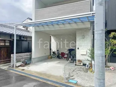 １階テラス屋根 （雨除け） YKKAP ソラリアF フラット屋根 スタンダード 壁付