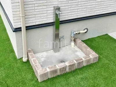 水受け(パン) 土間モルタル仕上げ 洗い場