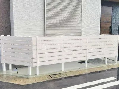 人工木・樹脂 フェンス（木調） F＆F マイティウッド ベーシック極 目隠し 木調・ラティス 樹脂