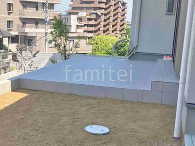 タイルデッキ 壁2面  LIXIL グレイスランド ベーシック