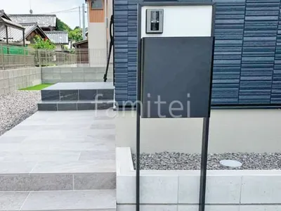 機能門柱 照明あり  LIXIL FS パターン10 