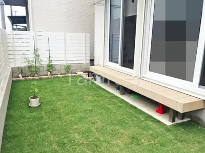 人工木デッキ  LIXIL 人工木 樹ら楽ステージ 