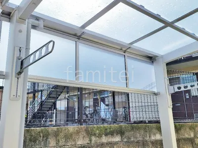 １階テラス屋根 （雨除け） LIXIL 独立式フーゴFテラス フラット屋根 独立式 スタンダード