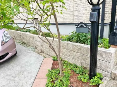 土留め化粧ブロック ユニソン シャモティ