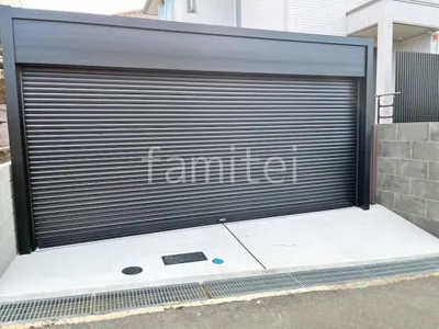 独立シャッター2台ワイド  LIXIL シャッターS Fタイプ 電動式 