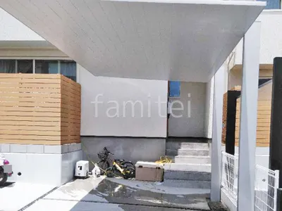 カーポート１台 （単棟） LIXIL カーポートSC フラット屋根 吊り下げ屋根