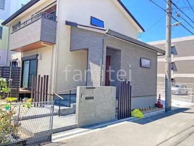 新築シンプル オープン外構