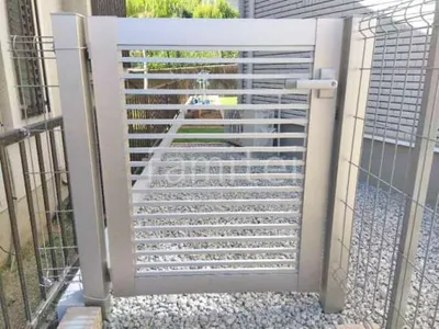 片開き 門扉 YKKAP シンプレオYB2型 横格子 