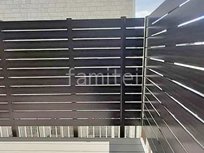 人工木・樹脂 フェンス（木調） F＆F マイティウッド デコll 高尺タイプ 目隠し 木調・ラティス 樹脂