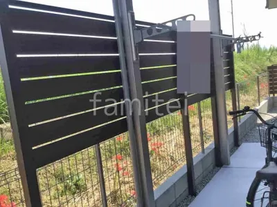 人工木・樹脂 フェンス（木調） F＆F マイティウッド デコll 高尺タイプ 目隠し 木調・ラティス 樹脂