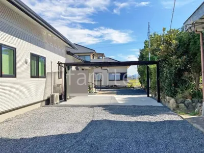 防犯砂利敷き バラス砕石