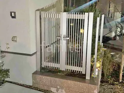 両開き 門扉 YKKAP シンプレオTB4型 たて格子 