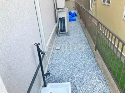 犬走り 防犯砂利敷き バラス砕石