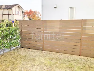 人工木・樹脂 フェンス（木調） グローベン プラドone 高尺タイプ 目隠し 木調・ラティス 樹脂