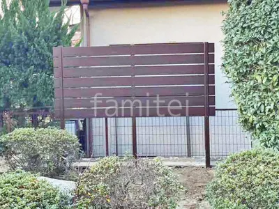 人工木・樹脂 フェンス（木調） F＆F マイティウッド ベーシック極 高尺タイプ 目隠し 木調・ラティス 樹脂