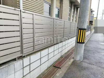 アルミ形材 フェンス LIXIL AB YS3型 横スリット3 目隠し