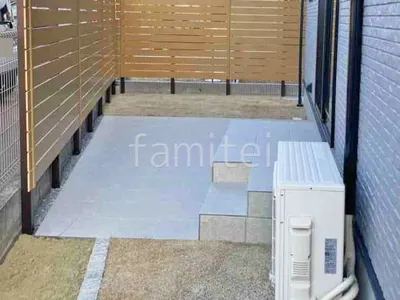 タイルデッキ 壁3面  LIXIL グレイスランド ベーシック