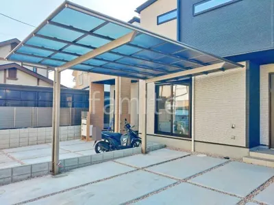 カーポート１台 （単棟） LIXIL ネスカＦ フラット屋根