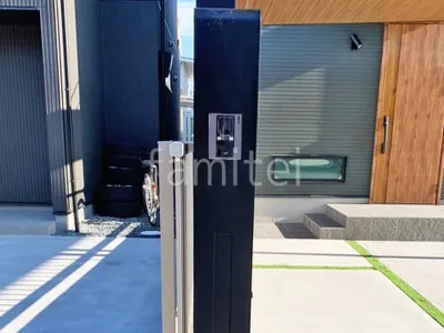 機能門柱 照明なし  三協アルミ モデアII 