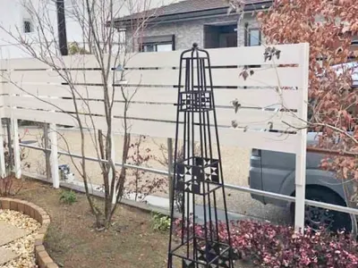 人工木・樹脂 フェンス（木調） F＆F マイティウッド ベーシック極 高尺タイプ 目隠し 木調・ラティス 樹脂