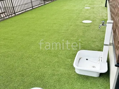 人工芝 防草シート加工 ヨシミツ毛織 リアル人工芝 35mm 