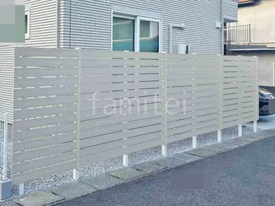 人工木・樹脂 フェンス（木調） F＆F マイティウッド デコll 高尺タイプ 目隠し 木調・ラティス 樹脂