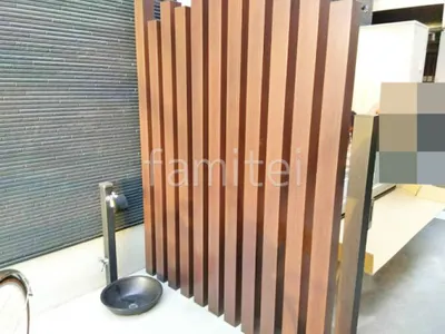 木製調デザインアルミ角柱 プランパーツ 角材