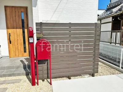 人工木・樹脂 フェンス（木調） F＆F マイティウッド デコll 高尺タイプ 目隠し 木調・ラティス 樹脂