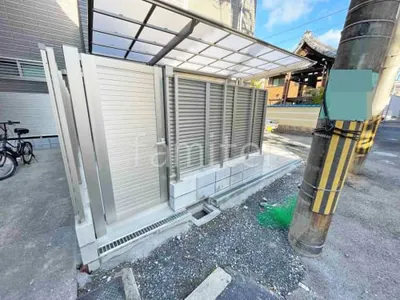 片開き 門扉 YKKAP シンプレオYM1型 横目隠し 