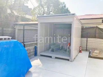 既存物置解体復旧