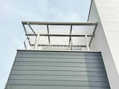 ２階ベランダ屋根  YKKAP ソラリアF フラット屋根 スタンダード 壁付