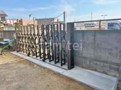 伸縮門扉 LIXIL グランシャインCタイプ 片開き