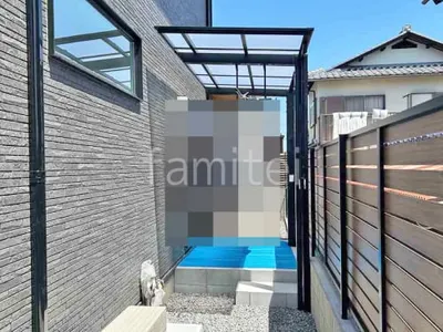 １階テラス屋根 （雨除け） LIXIL 独立式フーゴFテラス フラット屋根 独立式 スタンダード