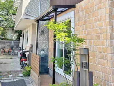 １階テラス屋根 （雨除け） LIXIL フル木製調 シュエット フラット屋根 スタンダード 壁付