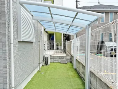 サイクルポート 自転車バイク屋根 LIXIL ネスカR ミニ アール屋根