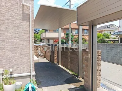 サイクルポート 自転車バイク屋根 LIXIL カーポートSC ミニ フラット屋根 吊り下げ屋根