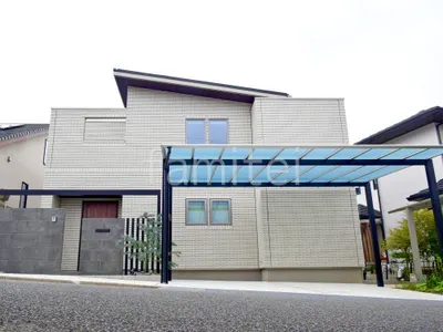 新築シンプル オープン外構