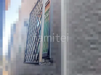 アルミ面格子 LIXIL ヒシクロス