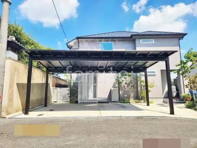 カーポート３台 （横ワイド トリプル） YKKAP エフルージュ FIRST フラット屋根