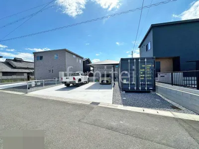 新築シンプル オープン外構