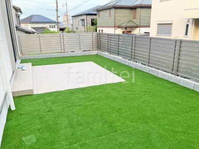 人工芝 防草シート加工 ヨシミツ毛織 リアル人工芝 35mm 