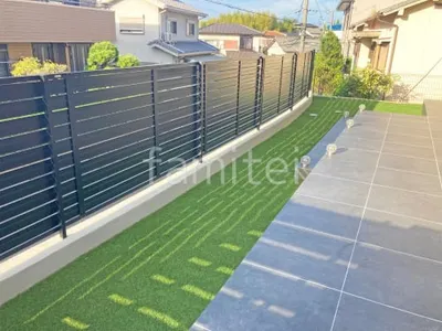 人工芝 防草シート加工 ヨシミツ毛織 リアル人工芝 35mm